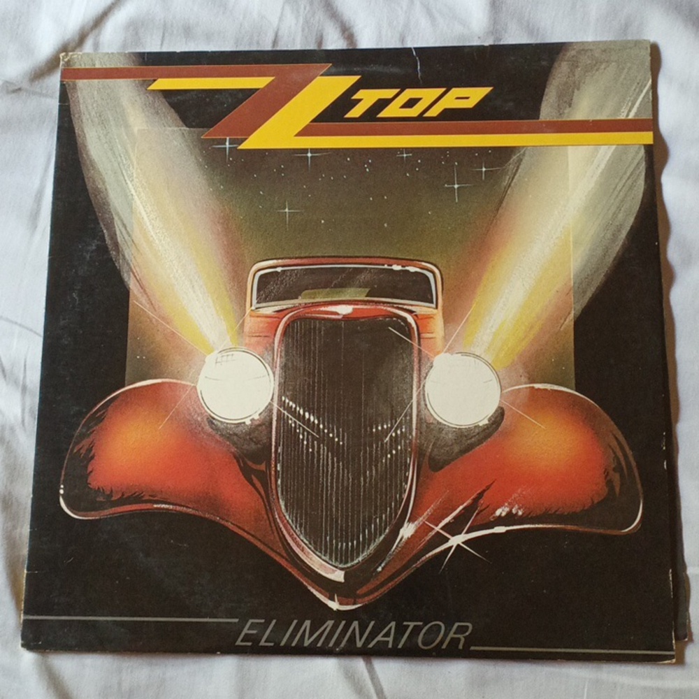 ZZ Top Eliminator Album Vintage 1983